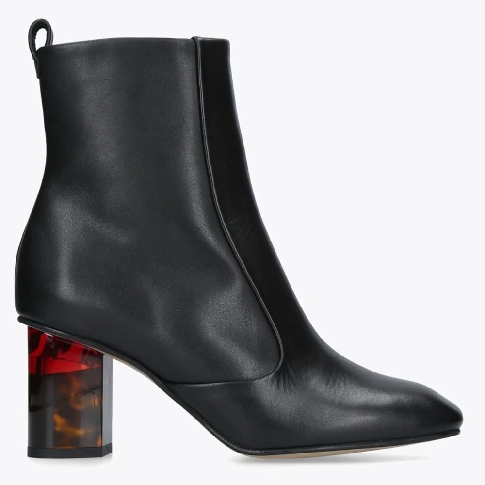 Kurt Geiger London Stride 70 Bootie Smooth Leather Black size 37.5